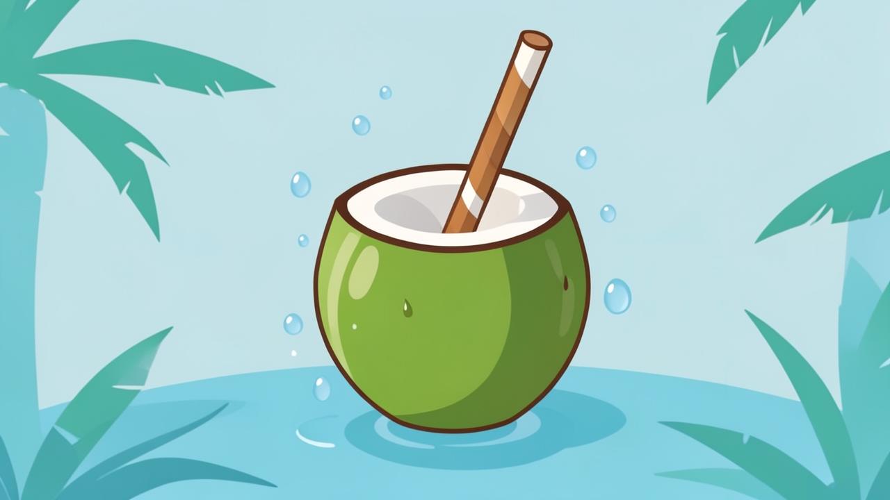 Nước Dừa Cân Bằng Nước