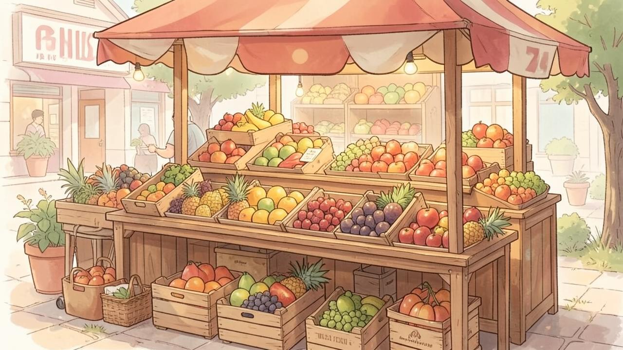 Cửa Hàng Trái Cây Lành Mạnh
