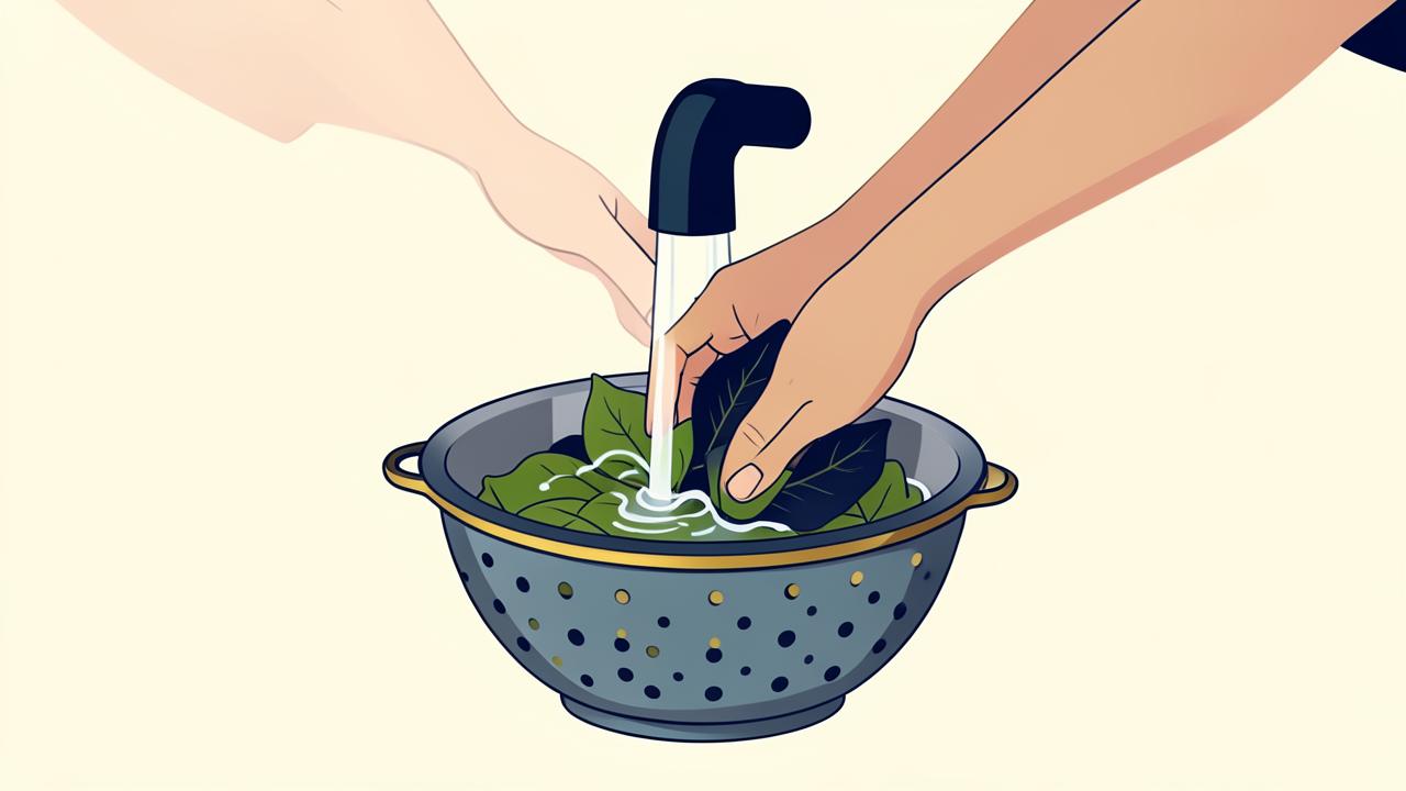 Rửa Rau Đúng Cách