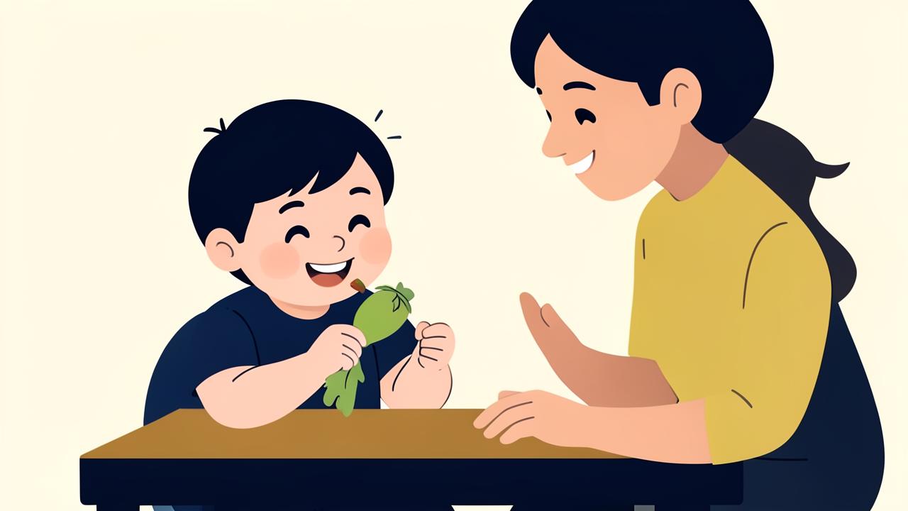 Trẻ Em Làm Quen Rau